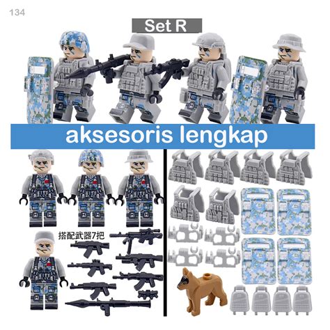 Jual Mini Figur Tentara Mainan Perang Perangan Serdadu Plastik Murah