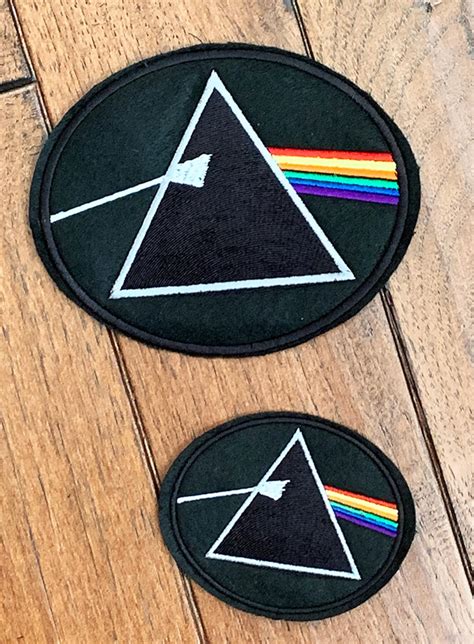 Pink Floyd Iron On Patch Dark Side Of The Moon Etsy