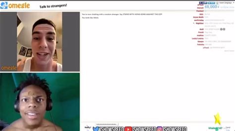 Ishowspeed Gets Mooned By Someone On Omegle Censored Youtube