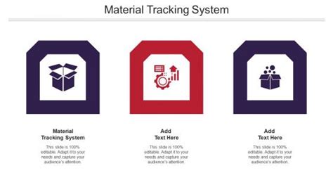 Material Tracking System Powerpoint Presentation And Slides Ppt Example