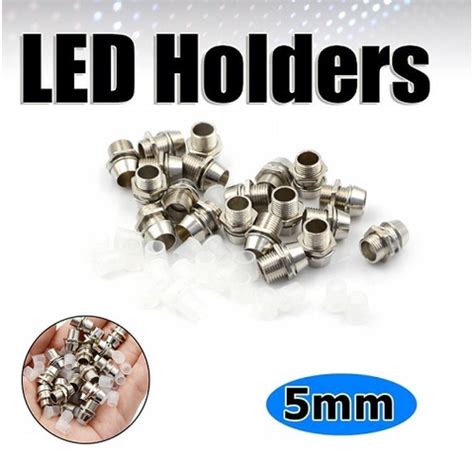 Jual Pcs Led Holder Mm Plastik Bracket Sarang Rumah Led Mm Sarang