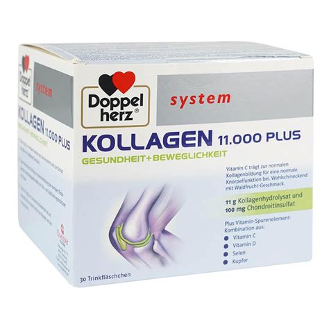 Doppelherz Коллаген 11000 System плюс, 30 ампул х 25 мл, Doppelherz ...