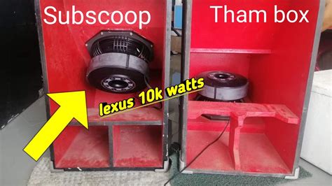 Tham Box D15 Powered By Lexus Speaker 10 000watts Youtube