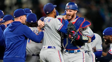 Texas Rangers playoff magic number: Win over Mariners clinches | wfaa.com