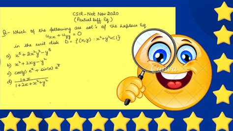 Csir Net Nov2020 Part 9 Partial Differential Equation Youtube