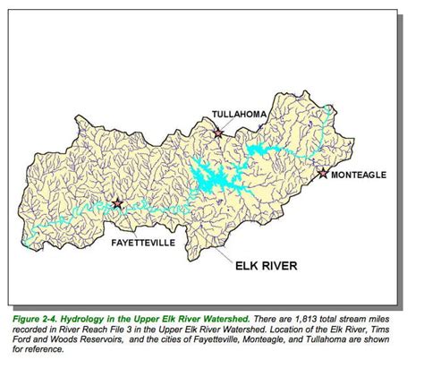 Elk In Tennessee Map - Denise Guenevere