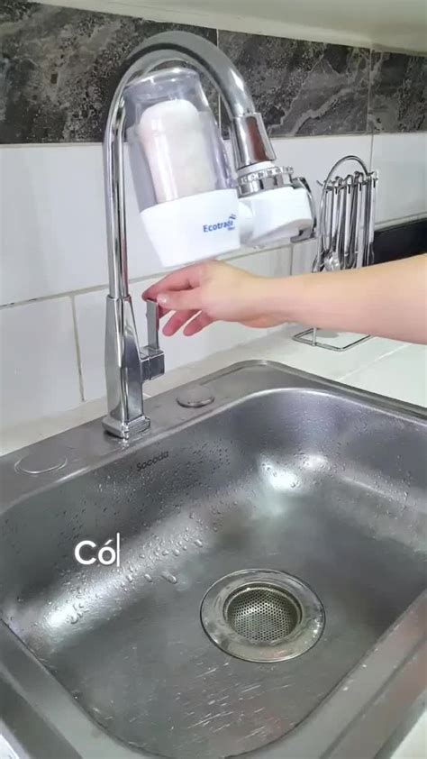 Filtro Purificador Agua Para Grifo Cocina Casero Ecotrade F Cuotas