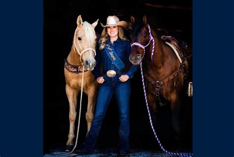 Miss Rodeo Iowa Micah Barnes Stays True To Her Rodeo Roots Wpra