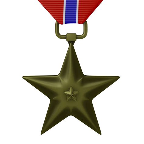 USAF Bronze Star Medal 3D model | CGTrader