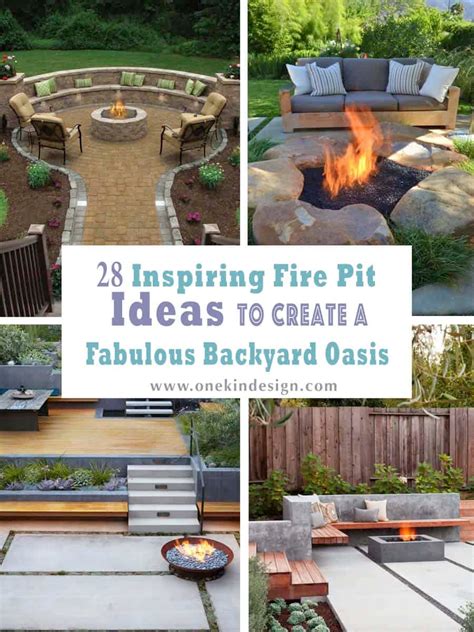 28 Inspiring Fire Pit Ideas To Create A Fabulous Backyard Oasis