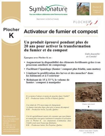 Activateur De Fumier Et Compost Symbionature