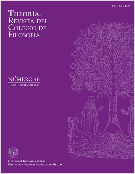 Theoría Revista Del Colegio De Filosofía