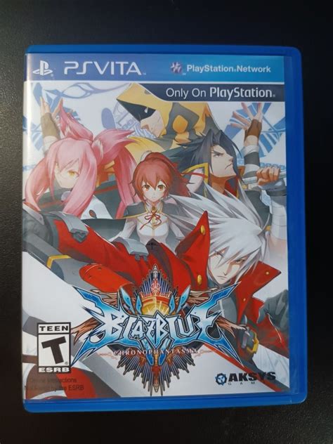 PS VITA Blazblue Chrono Phantasma Video Gaming Video Games