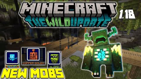 The Wild Update Minecraft 119 Minecon Live 2021 Recep Youtube