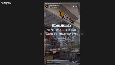 Carls Jr Dar Hamburguesas Gratis Este De Abril Por El D A Del Beso