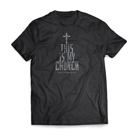 This Is My Church T Shirt Church Apparel Outreach Marketing