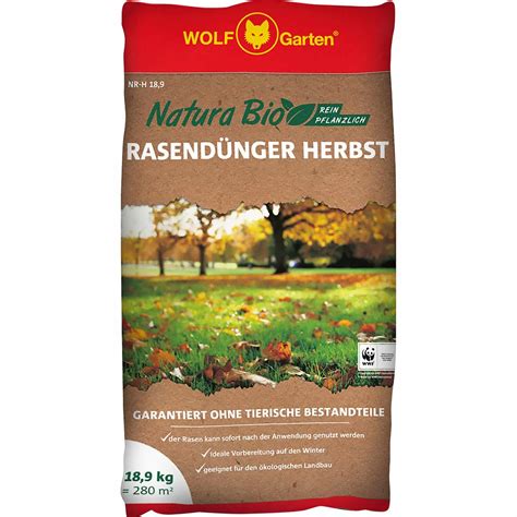 Wolf Garten Herbst Rasend Nger Natura