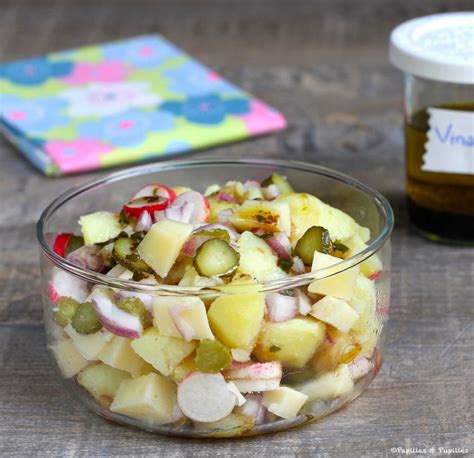 Salade De Pommes De Terre Au Fromage Radis Et Cornichons