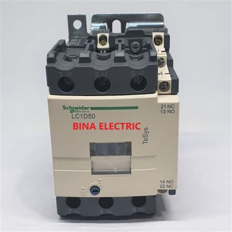 Jual Kontaktor Contactor Schneider LC1D50A LC1D50AM7 3P 80A 22kW