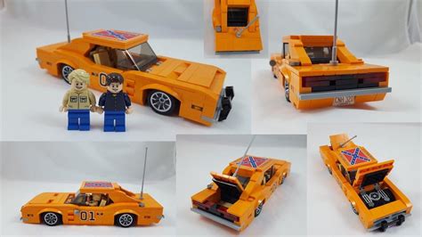 Lego Dukes Of Hazzard General Lee W Bo And Luke Duke Minifigures 1875671565