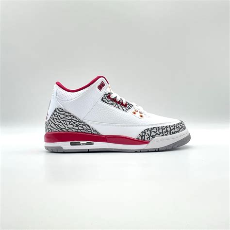 Jordan 3 Retro Cardinal Gs Fabulous Consignment Store