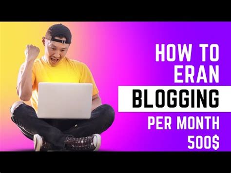 How To Eran Money Blogging In Youtube