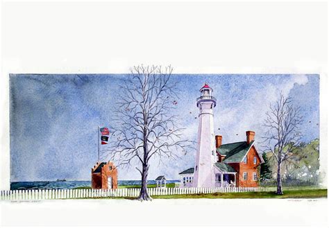 Sanilac Light No2 Painting By Dave Tobaben Fine Art America