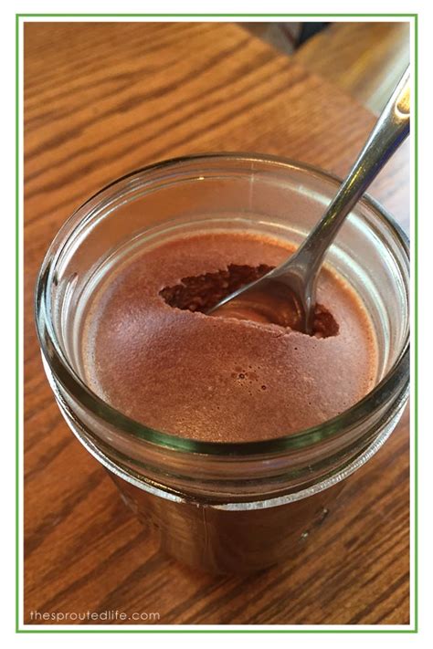 Paleo Chocolate Pudding With Grass Fed Gelatin The Sprouted Life