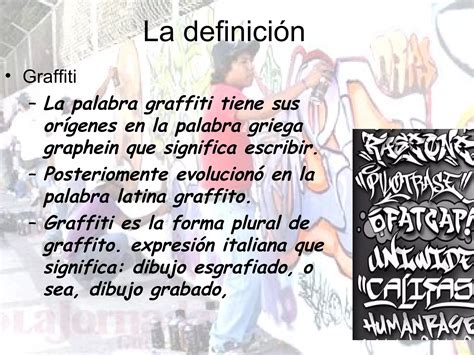 Historia Del Graffiti Ppt