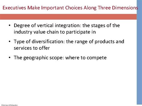 Chapter Corporate Strategy Vertical Integration And Diversification