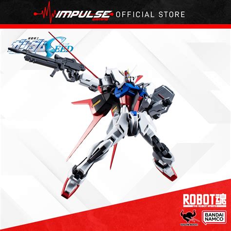 Bandai Tamashii Robot Spirits Gat X Strike Gundam Aile Striker