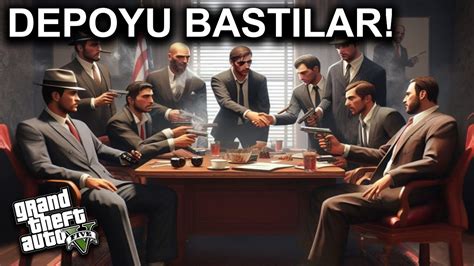 Gta 5 GerÇek Hayat 14 Mafya Depoyu Basti HaraÇ Kestİ Youtube