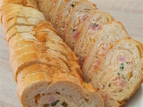 Baguette Farcie Au Jambon Au Thermomix Cookomix