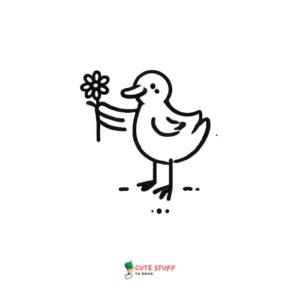 33 Cute Duck Drawing Ideas Cute Stuff To Draw