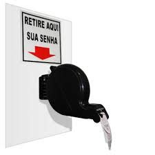 Placa Retire Sua Senha Aqui Pvc