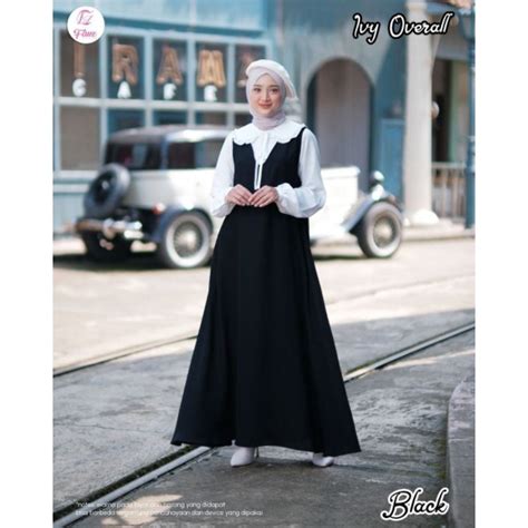 Jual Ivy Overall By Fauz Hijab Po Ready Juni Shopee Indonesia