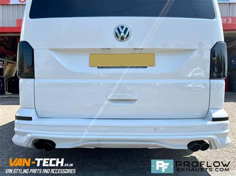 Vw Transporter T Custom Built Stainless Steel Exhaust Middle And Dual