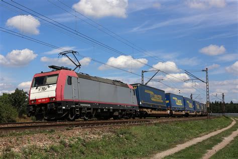 Crossrail 185 590 7 LKW Walter Zug Waghäusel Rhenus Cro Flickr