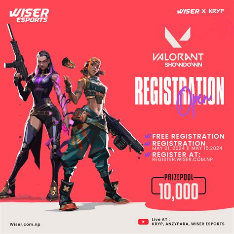 Valorant Event Wiser Esport Behance