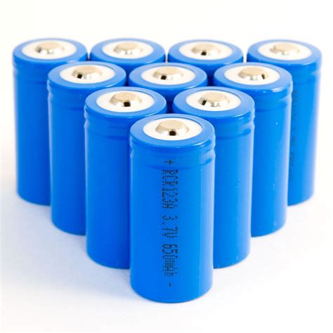 10 Pack Of RCR123a 3 7V Rechargeable Li Ion Battery 16340 Works With