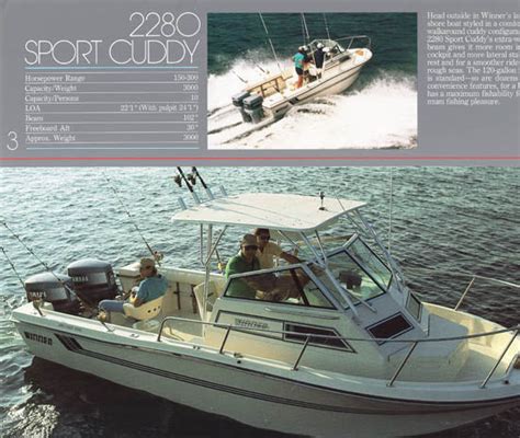 Winner 1980s Fishing Boats Brochure Sailinfo I