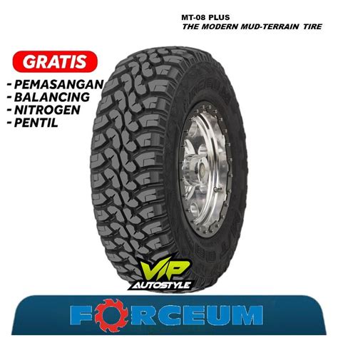 Jual Ban Mobil Offroad PACUL RING 13 FORCEUM MT 08 PLUS Ukuran 165 80