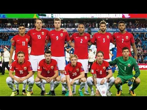 NORWAY SQUAD FIFA WORLD CUP 2022 QUALIFIER YouTube