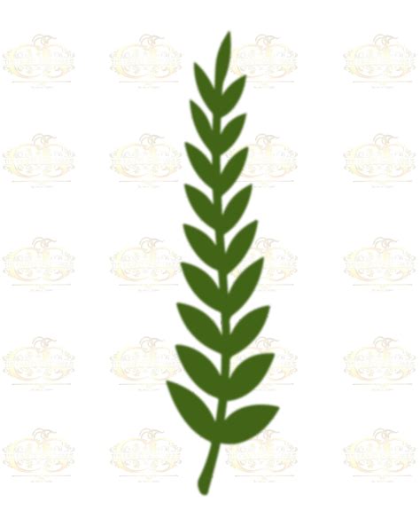 Set Svg Png Dxf Different Leaves For Paper Flowers Etsy