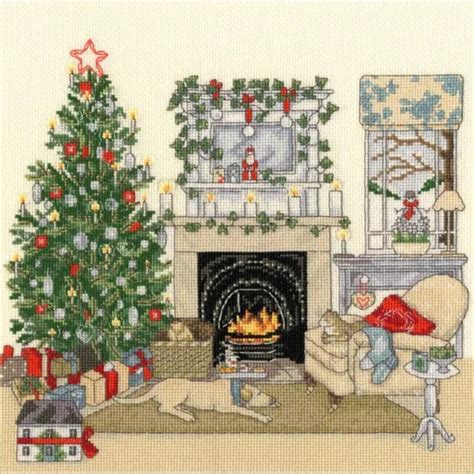 Bothy Threads Christmas Mouse Cross Stitch Kit New Xsw