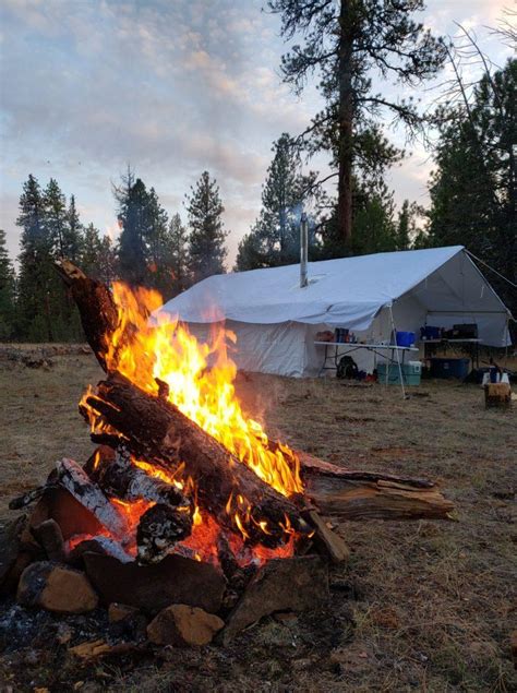 Safely Using a Wood-Burning Stove in Your Canvas Tent: Tips and ...