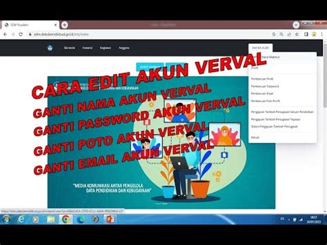 CARA MENGGANTI NAMA OPERATOR PADA AKUN VERVAL YouTube