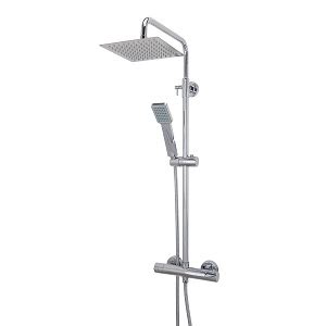 NAIRN SERIES 2 EXPOSED THERMOSTATIC SHOWER VALVE SQUARE HEAD WITH