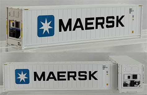 Pi Set Di Container Frigo Da Hc Maersk H Tmodellismo