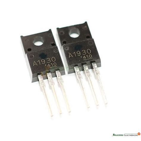 2SA1930 Silicon PNP Power Transistors Soluciones Electrónicas CR